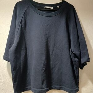 Vince Midnight Blue Crew Neck Top